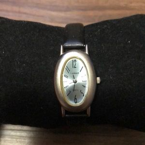 Timex VINTAGE RARE carriage blue mirror face watch